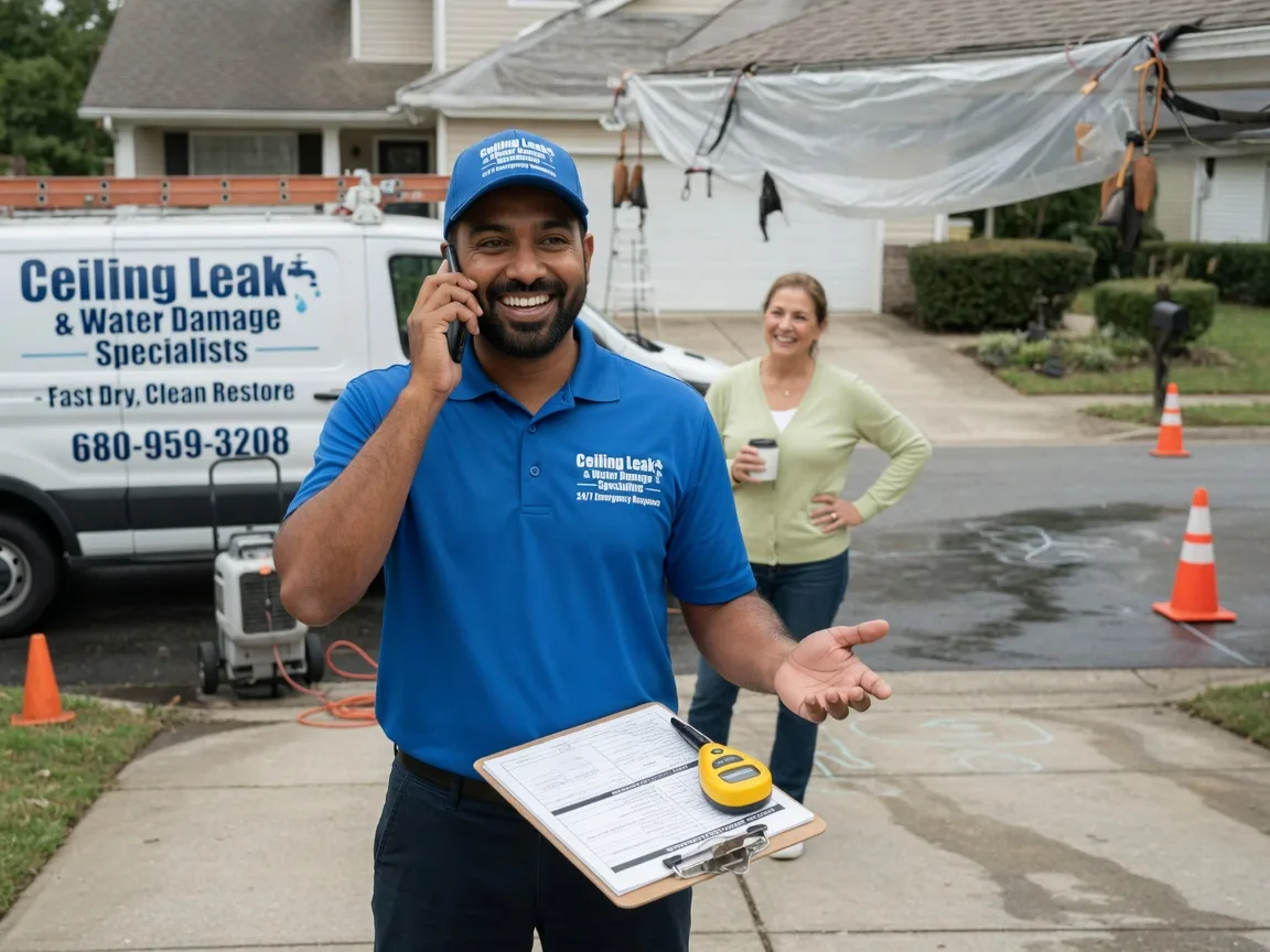 Ceiling Leak Cleanup Greenville, WV FAQs